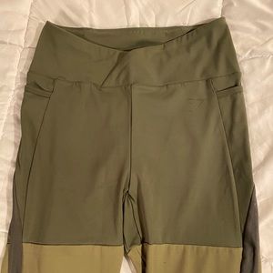 Gymshark x Nikki B season 2 Green leggings, size M